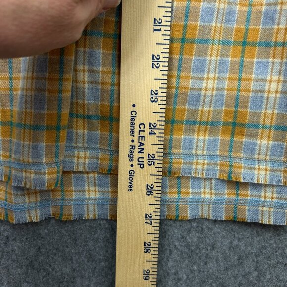 Pol Pullover Short Sleeve Tunic Top Women's Size Small Plaid Bottom NWT - Picture 8 of 9